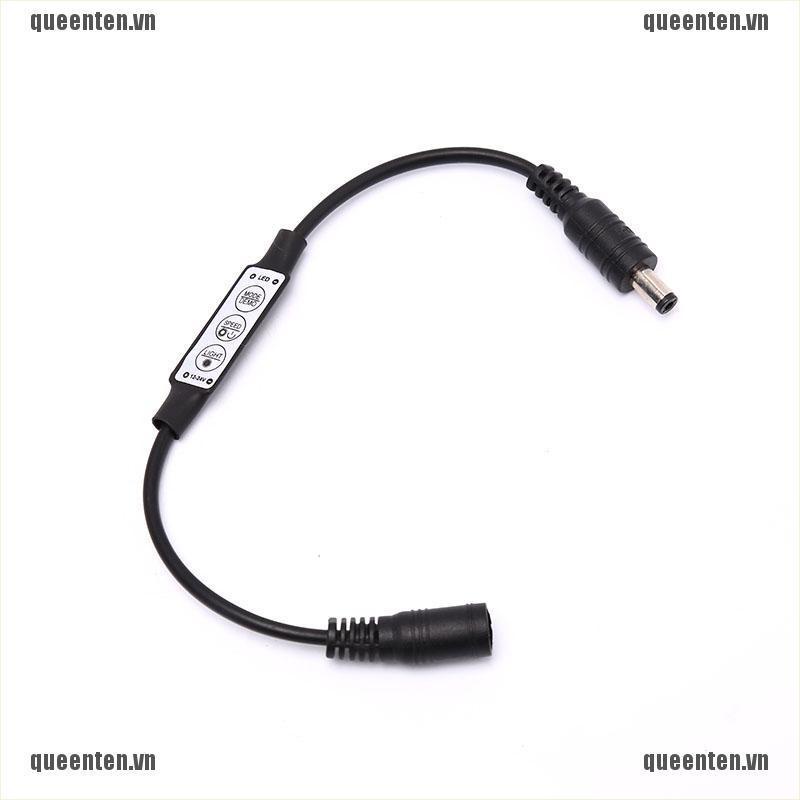 DC12-24V 6A 3 Keys Mini Led Dimmer Controller 72W with male female DC Connector QUVN