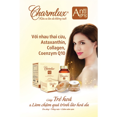 Viên uống nhau thai cừu bổ sung collagen vitamin e coenzyme q10 giúp làm chậm quá trình lão hóa da cân bằng nội tiết tố