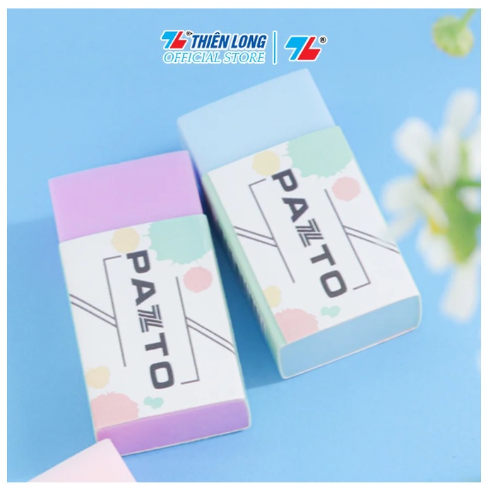 Gôm tẩy màu pastel THIÊN LONG E-010 chính hãng, chất lượng cao