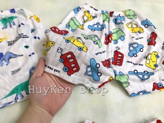 [LOẠI ĐẸP] Quần đùi cotton giấy siêu mỏng mát cho bé