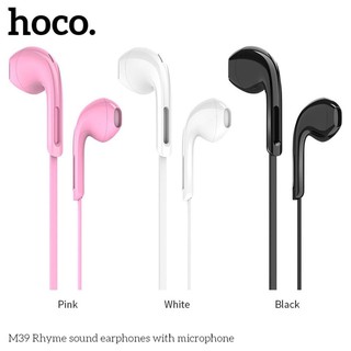 Tai nghe nhét tai Hoco M39 super bass/tích hợp Microphone và chức năng nhận cuộc gọi,Jack tròn 3.5mm cho iPhone-Android