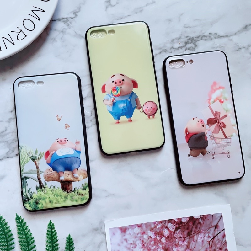 Ốp Lưng iphone 7Plus/8Plus Viền Nhựa Dẻo Hình Kute