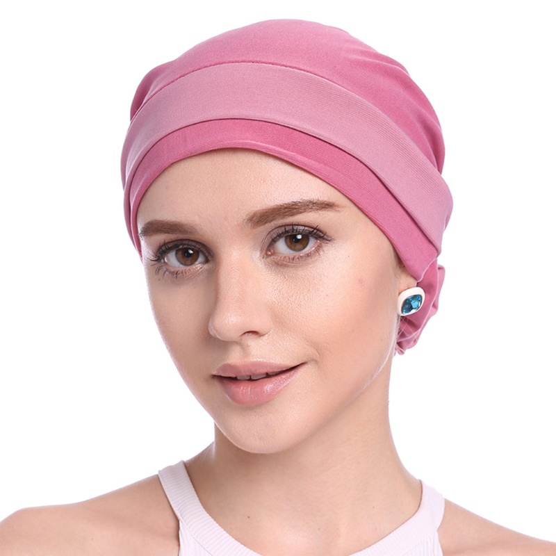 Mũ Trùm Đầu Họa Tiết Hoa Thời Trang Nữ Tính