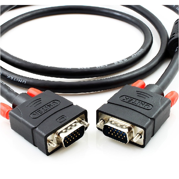 CABLE VGA UNITEK YC508 (20m) độ phân giải cao lên đến 1920 x 1080p, giá rẻ, uy tín, siêu chất lượng