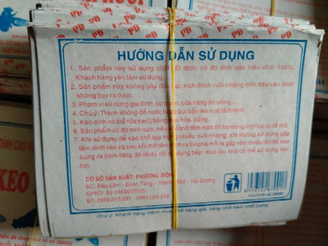 50 tấm Keo dính ruồi siêu dính