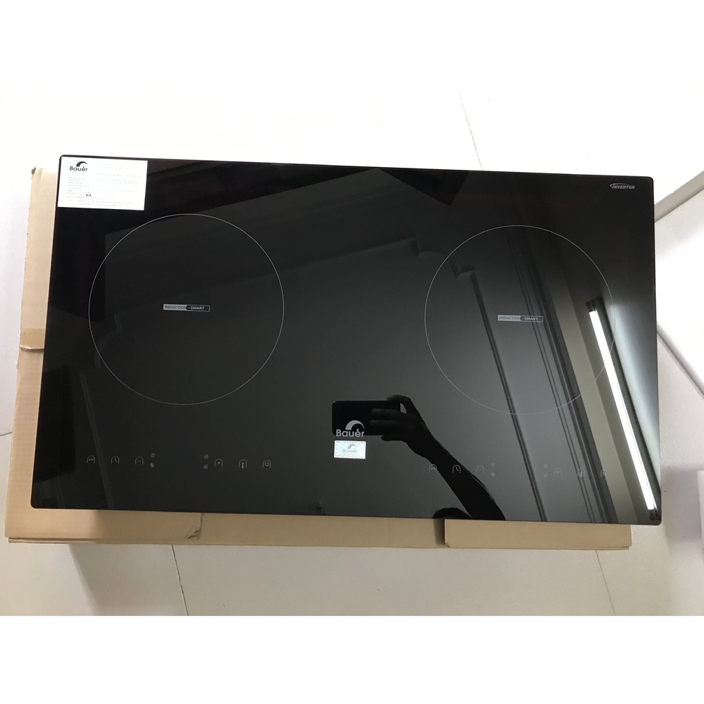Bếp từ đôi Bauer BE 326SS  Bếp điện từ inverter tiết kiệm điện, Bảo hành chính hãng 3 năm