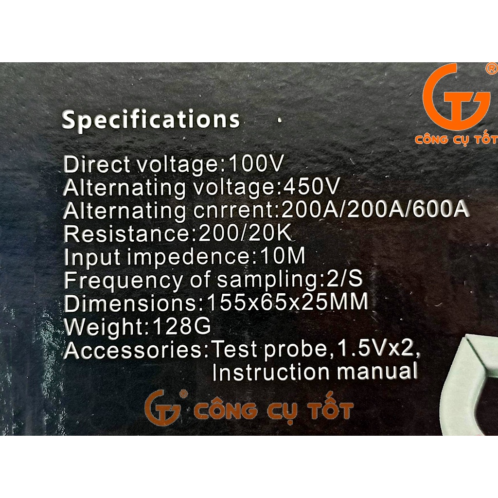 Ampe kìm vạn năng 400A - 600V dân dụng Kapusi