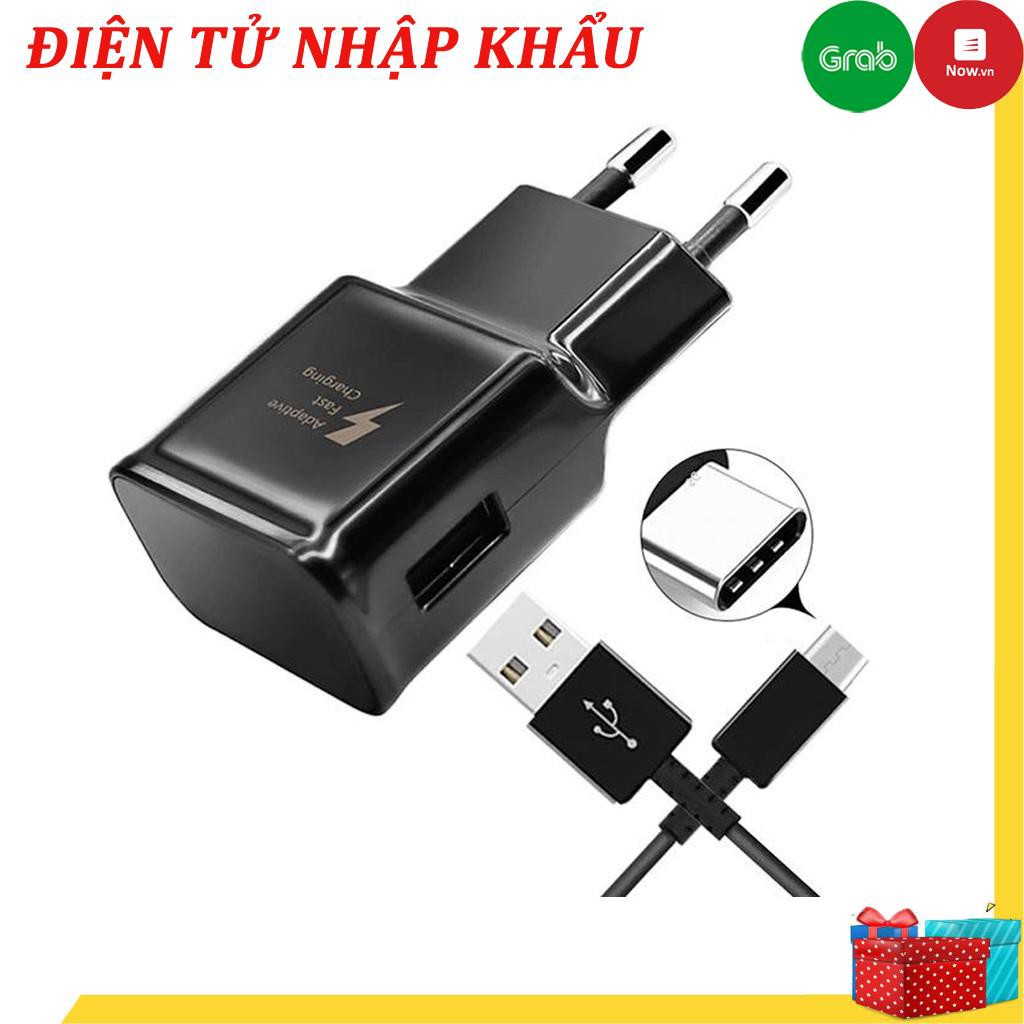 Bộ sạc Samsung 15W USB to type c, bộ sạc nhanh note 9, note 8, s9, s8- Bh 12 tháng lỗi 1 đổi 1