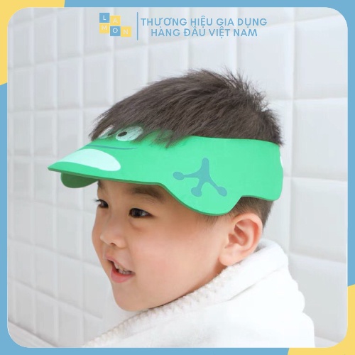 Mũ Gội Đầu Cho Bé Che Tai Chắn Nước Khi Tắm Mềm Nhẹ An Toàn Cao Cấp 88266 Lamon Store
