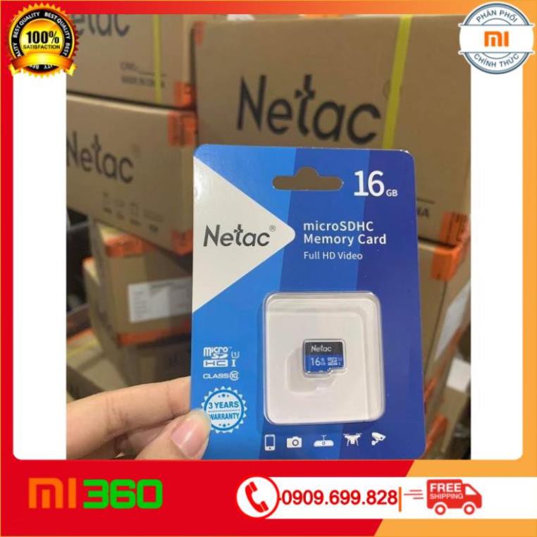 [ Hàng Cao Cấp ] Thẻ nhớ micro sd Netac 16GB U1 Class10