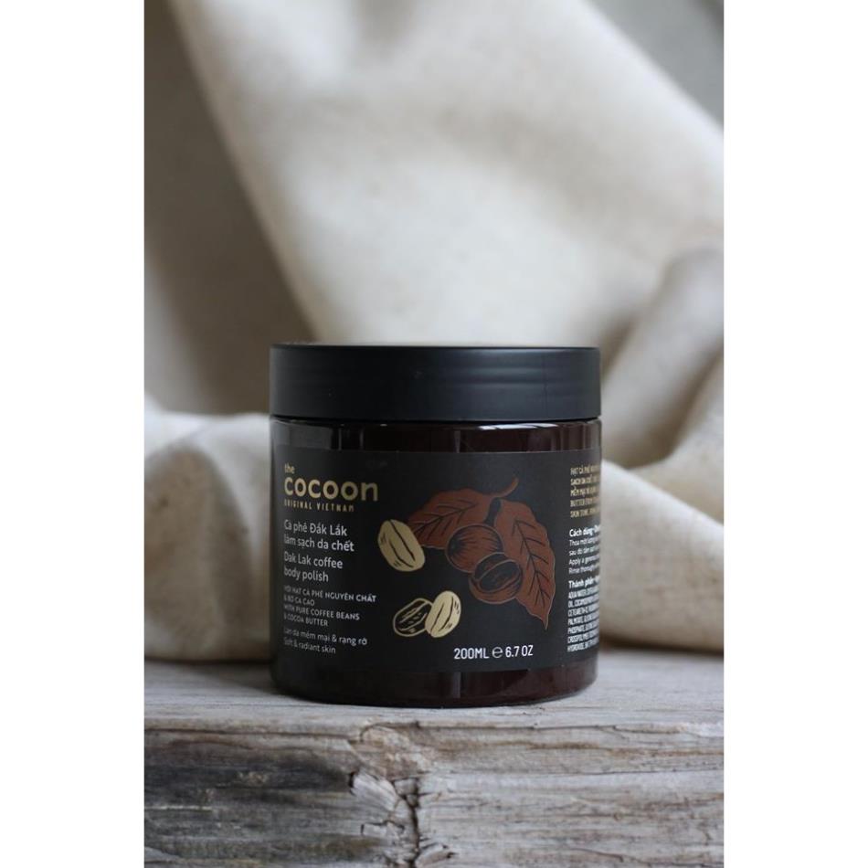 Tẩy Da Chết Body Cocoon Cà Phê 200ml [Coco] | BigBuy360 - bigbuy360.vn