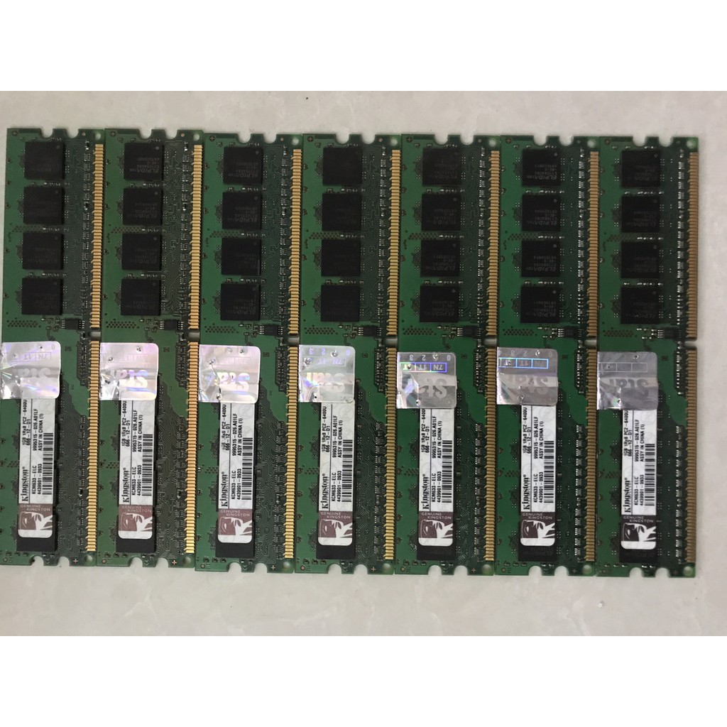 RAM PC 1GB DDR2 NHIỀU LOẠI