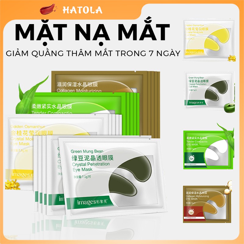 Mặt nạ dưỡng mắt Images giảm quầng thâm chính hãng mask mắt HATOLA | Thế Giới Skin Care