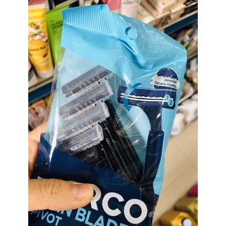 Set 5 dao cạo 2 lưỡi Dorco Hàn Quốc