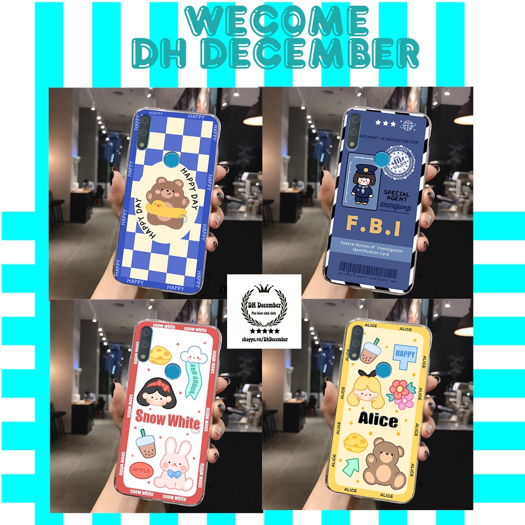 Ốp lưng dẻo Vsmart STAR 3 in hình 3D GẤU cute be@r, soda, happy day cực hot ,thời thượng