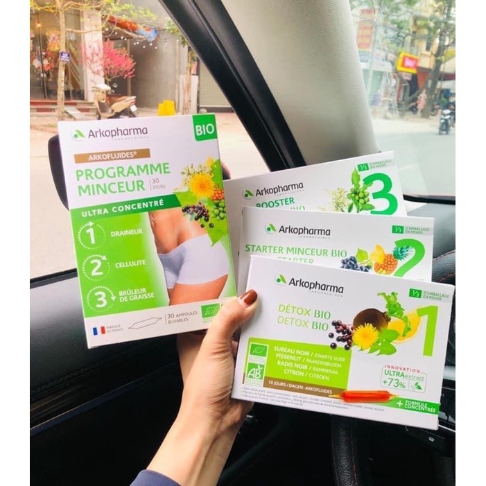 DETOX GIẢM CÂN 123 ARKOPHARMA PHÁP🇫🇷
