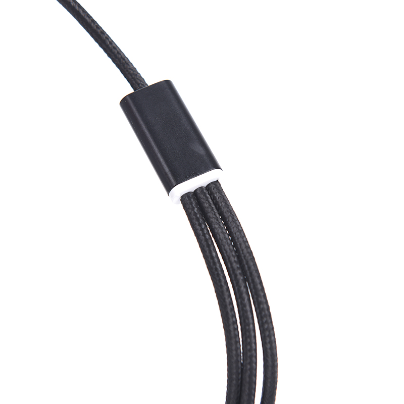 Dây Cáp Sạc 3 Trong 1 Loại C Micro Usb Cho Iphone Android