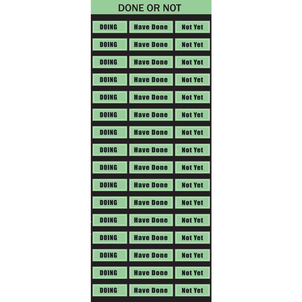 Nhãn Dán Ghi Chú In Chữ Tiếng Anh Độc Đáo Tiện Dụng