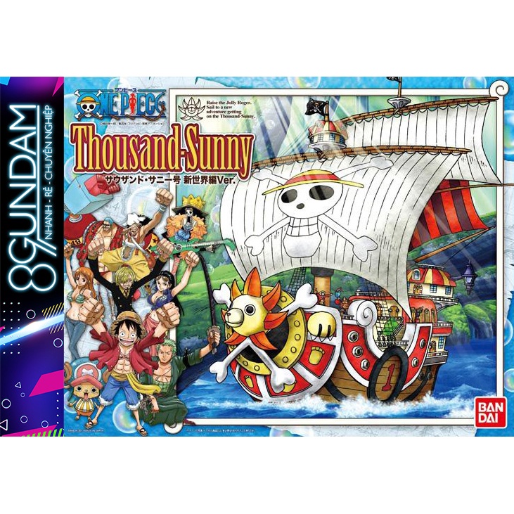 Mô Hình Lắp Ráp One Piece Tàu Thousand Sunny New World Ver.