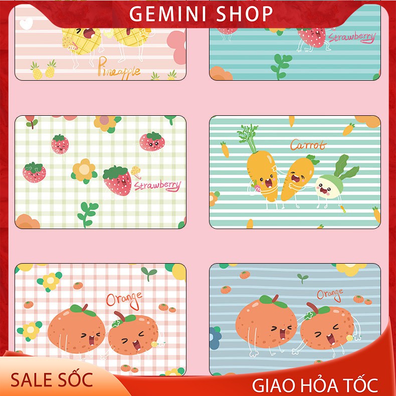 Miếng Lót chuột dễ thương họa tiết cute LC24 Cao su Bàn di tấm di Pad chuột giá rẻ GEMINI SHOP