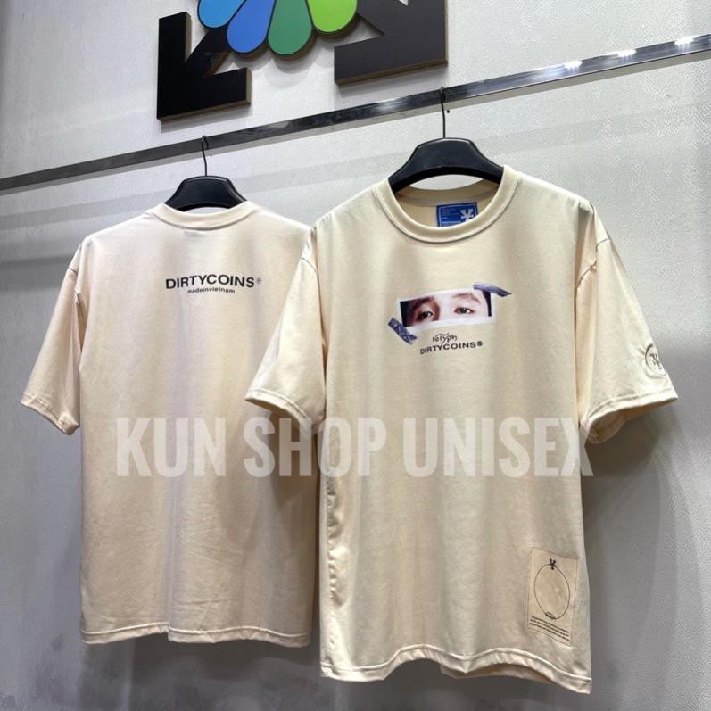 Áo thun tay lỡ Dirty coins 16Typh áo phông vải cotton nam nữ unisex Full tag Kun Shop  ྇