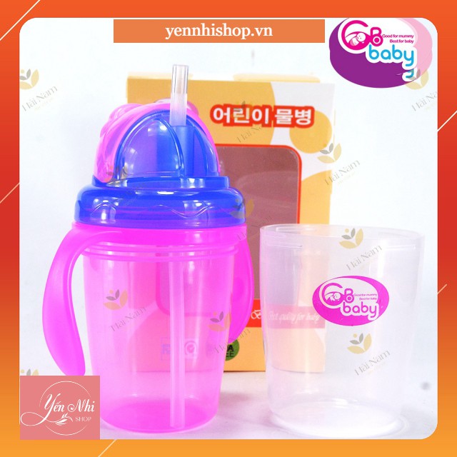 bình tập uống tay cầm GB BABY hàn quốc 240ml