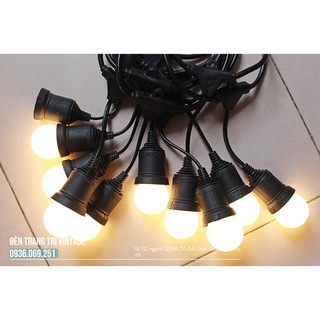 Dây đèn ngoài trời E27 - Kèm bóng