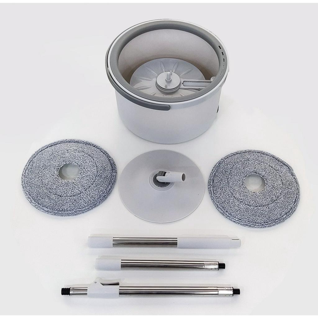 Bộ cây lau nhà tự vắt thông minh Xoay 360 độ-Cây Lau nhà tách nước bẩn thế hệ mới cao cấp-RINOLI