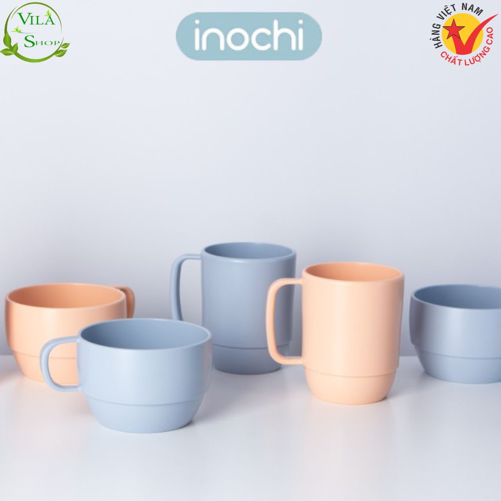 Cốc Uống Nước, Cốc Nhựa Chính Hãng Inochi, Dung Tích 350ml Nhựa PP Nguyên Sinh An Toàn Tuyệt Đối