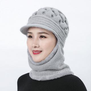 Nón Len Trùm Đầu Ấm Áp Thời Trang Cho Nữ