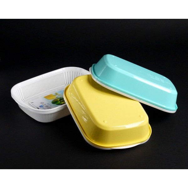 Giá đựng hoa quả 2 lớp hình chữ nhật