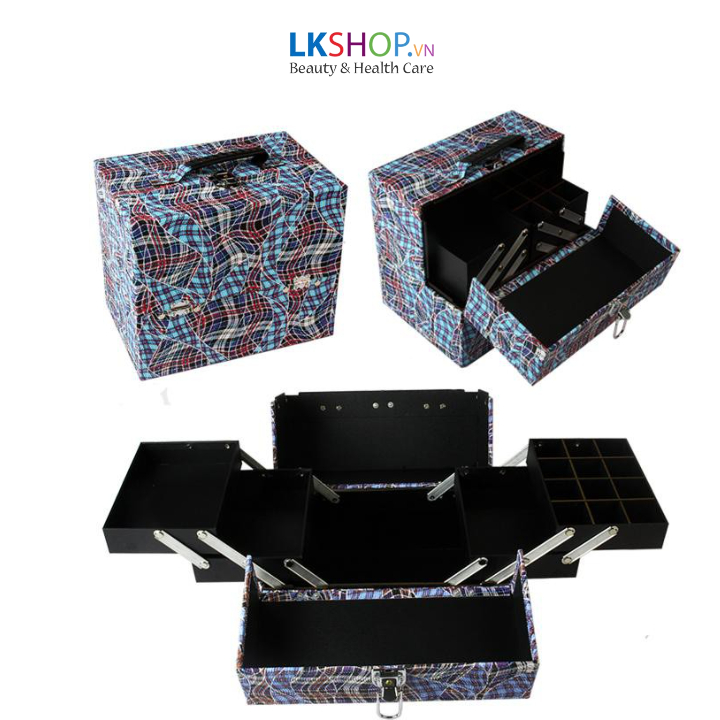 [HÀNG CHÍNH HÃNG]Thanh lý Cốp Hana đựng mỹ phẩm, dụng cụ phun xăm, nối mi size 30x20x25 chọn mẫu