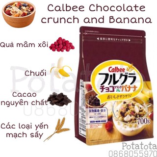 Ngũ cốc hoa quả Calbee đủ vị
