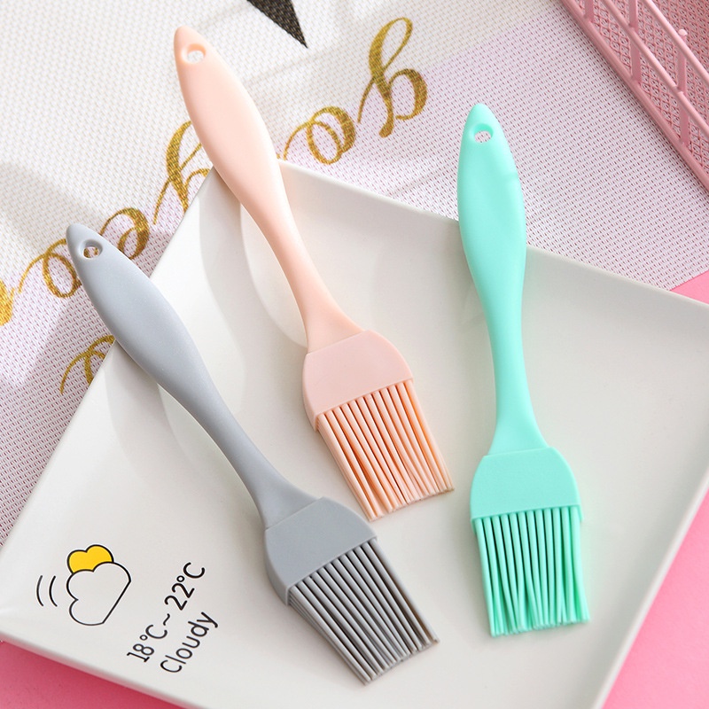 Cọ phết dầu bằng silicon nhỏ nhắn tiện lợi