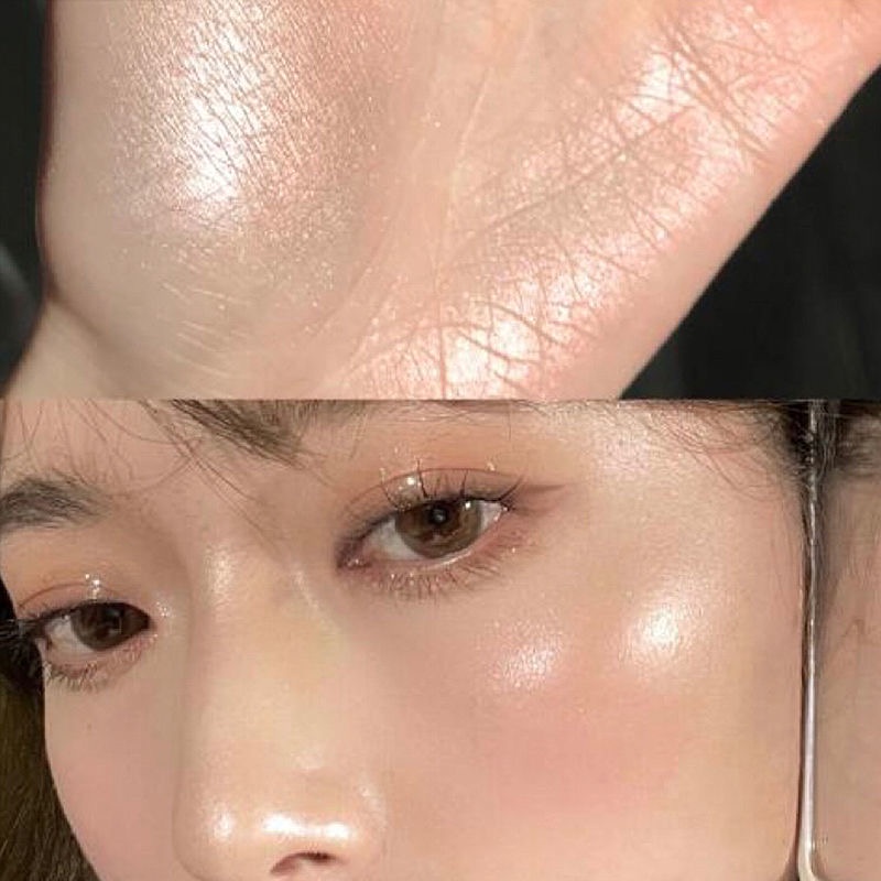 Phấn Bắt Sáng 2 Màu Ngọc Trai Siêu Sáng Trang Điểm Mặt