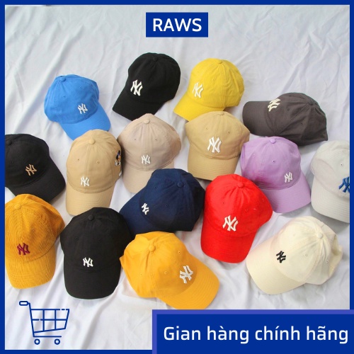 [RAWS] Mũ lưỡi trai Yankees logo NY Xuất Hàn