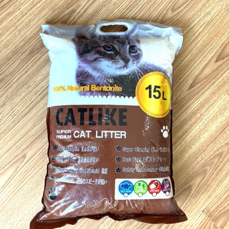 Cát vệ sinh Catlike 15L cho mèo