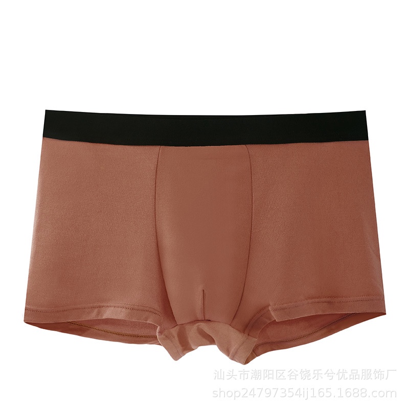Quần sịp nam,quần lót đùi nam cotton co giãn cạp quần màu đen mềm mịn,thoáng khí kháng khuẩn, thấm hút vượt trội ZC01A