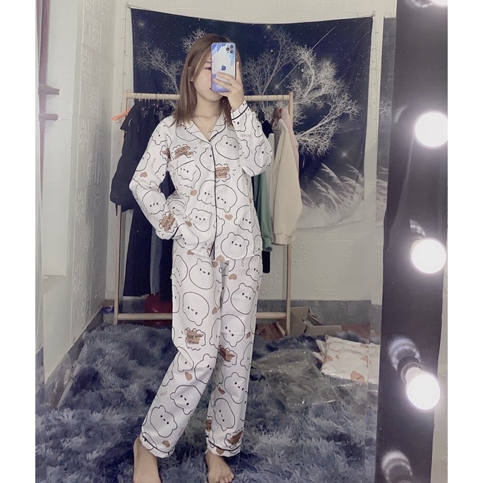 Bộ ngủ pizama(ảnh thật shop chụp) | BigBuy360 - bigbuy360.vn