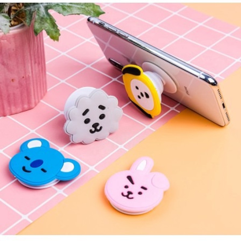 Giá đỡ điện thoại hình nhân vật BT21 xinh xắn