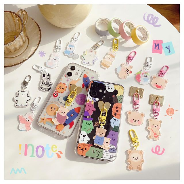 Móc khóa/móc airpods hình