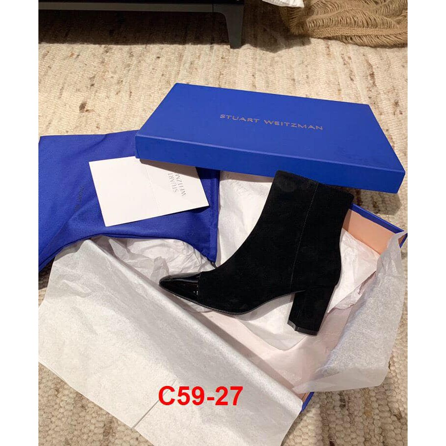 C59-27 Stuart Weitzman bốt cao 6cm siêu cấp