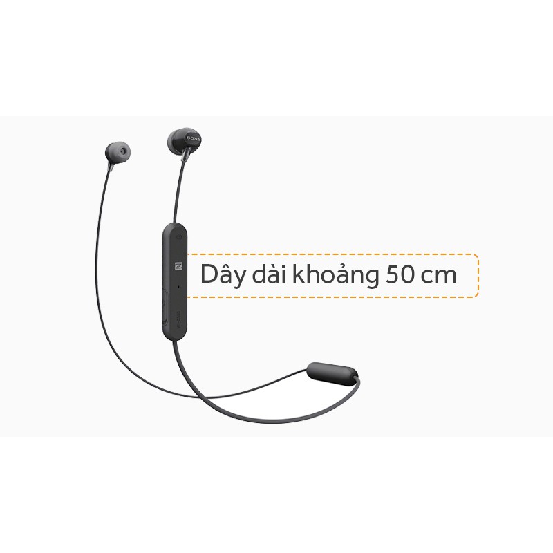 Tai nghe bluetooth thẻ thao In-ear sony WI-C300 (Nobox)