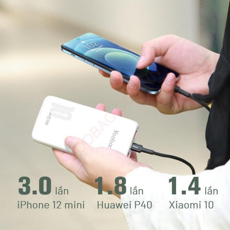Pin Sạc Dự Phòng Yoobao D10Q Dung Lượng 10000mAh PD 3.0 Chính hãng
