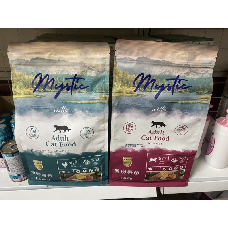 hạt cho mèo mystic 70% là thịt ( 1kg )