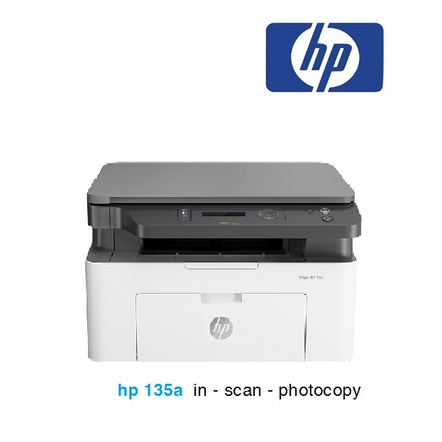 Máy in HP LaserJet MFP 135a – in scan photocopy - mực rẻ
