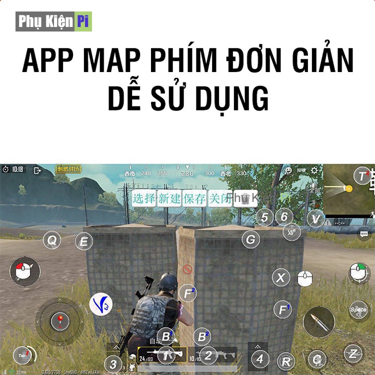 BSP P5 Bộ chuyển đổi game chơi PUBG Mobile, Free Fire, Call of Duty | BigBuy360 - bigbuy360.vn