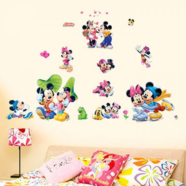 Combo 4 DECAL DÁN TƯỜNG CHO BÉ | BigBuy360 - bigbuy360.vn