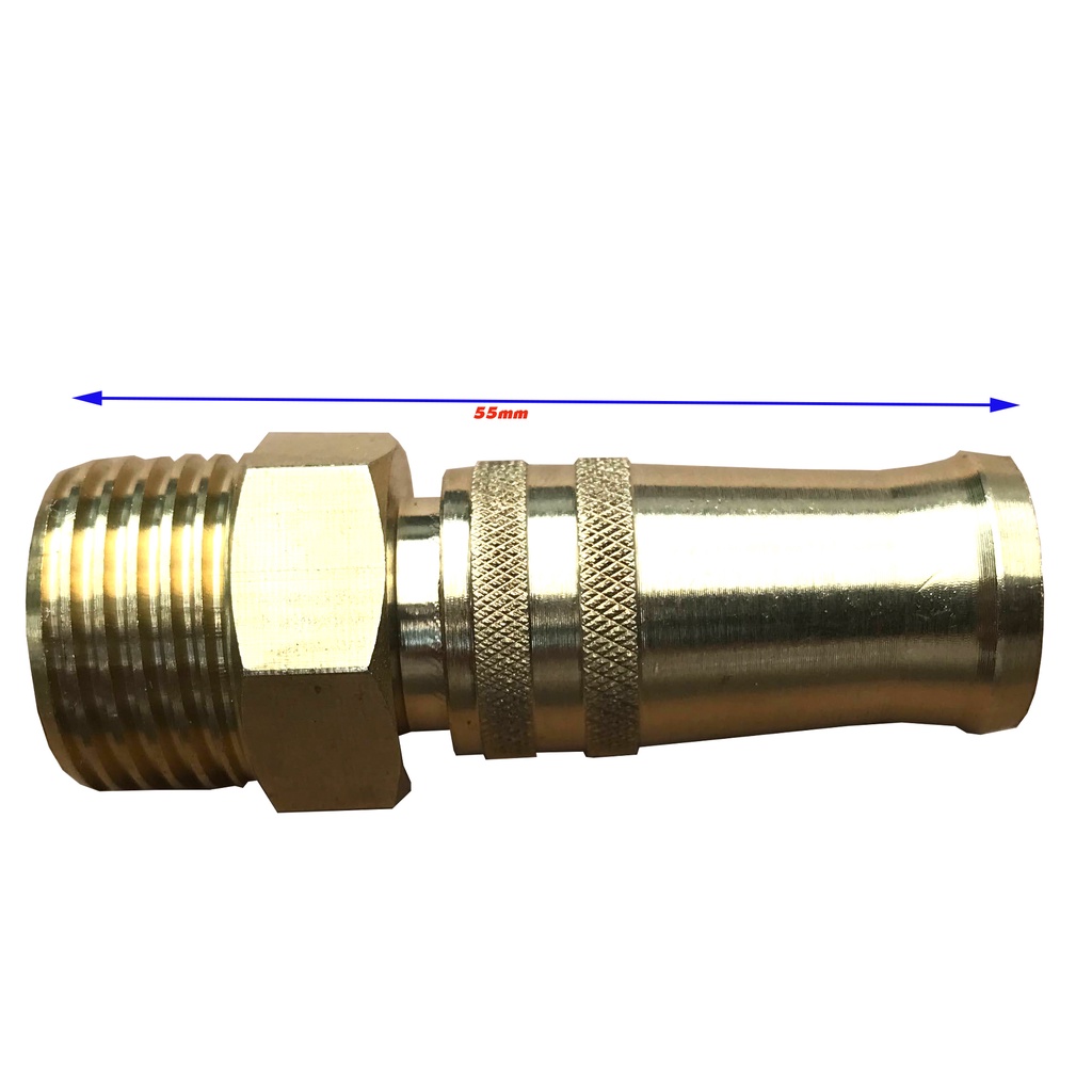 Đầu Vòi Xịt Tăng Áp Bằng Đồng Phun Nước Rửa Xe, Tưới Cây Tăng Áp Đa Năng
