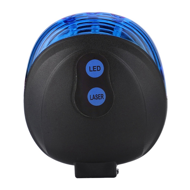 Đèn Đuôi Xe Đạp 2 Chùm Ánh Sáng Đỏ Chống Thấm Nước